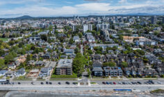 Aerial view of Victoria BC